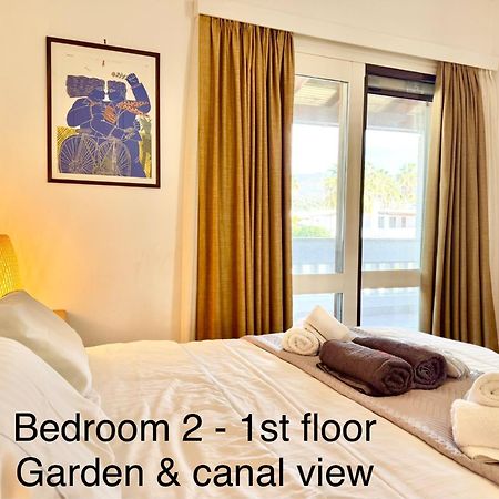 Villasonboard Dock Villa 3 Bed, 3 Bath, Canal, Greek Venice Porto Hydra Plépi Zewnętrze zdjęcie